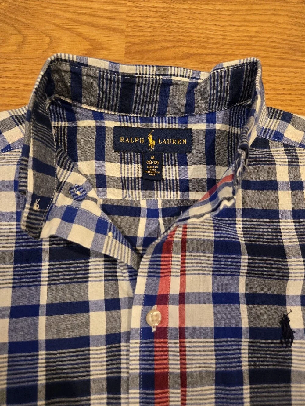 Boys Ralph Lauren Plaid Shirt